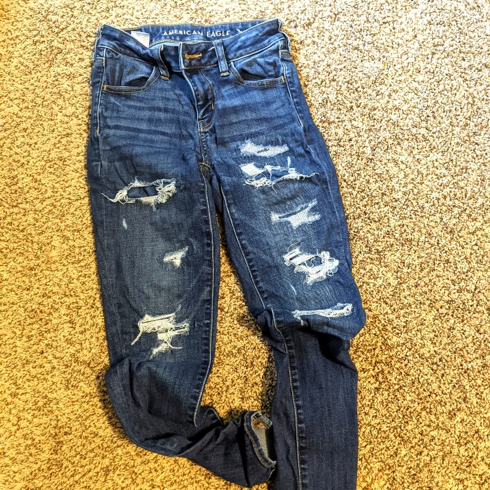 American Eagle stretch jeggings